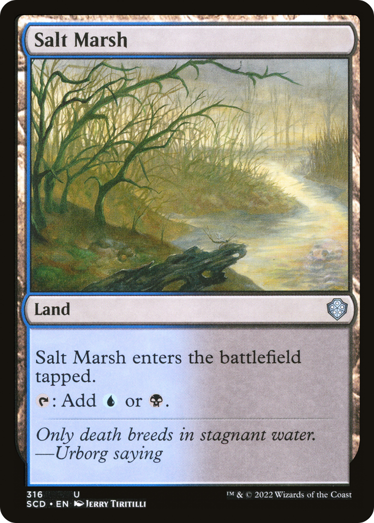 Salt Marsh [Starter Commander Decks] | Magic Magpie