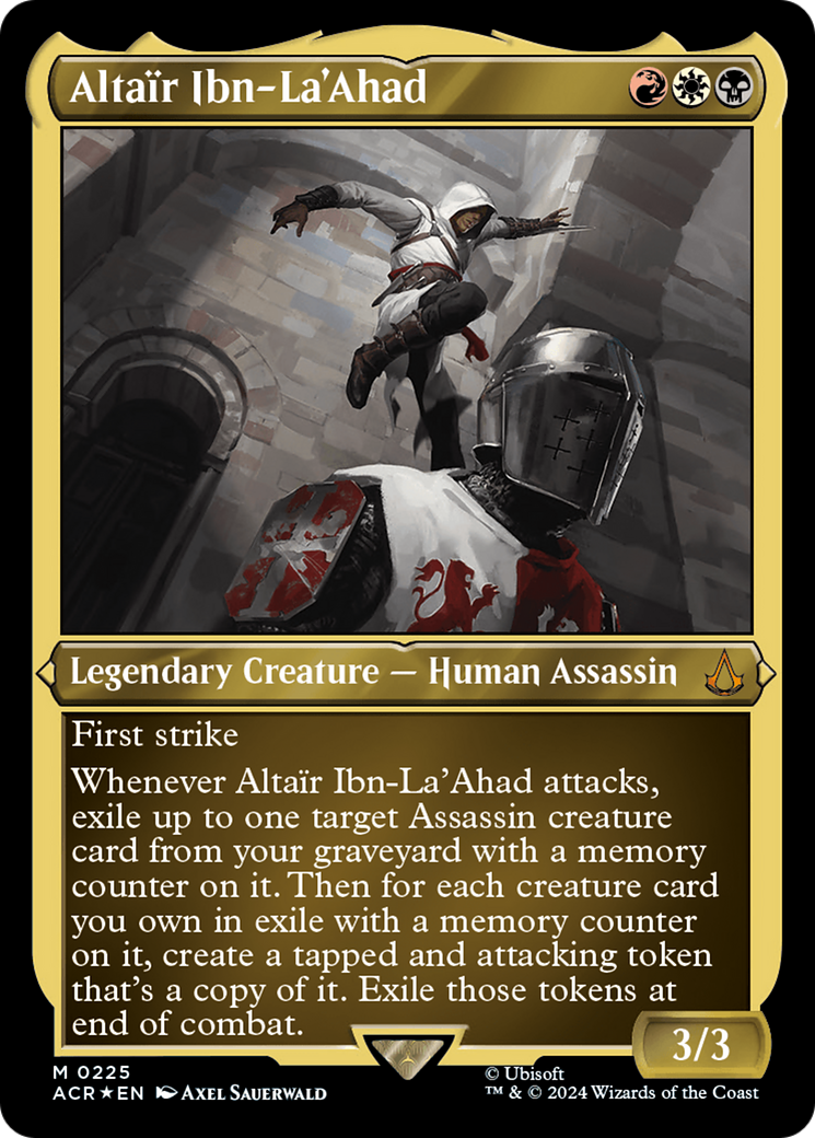Altair Ibn-La'Ahad (Foil Etched) [Assassin's Creed] | Magic Magpie