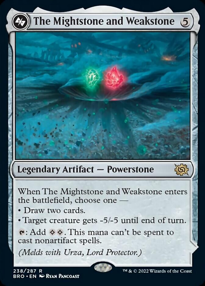 The Mightstone and Weakstone [The Brothers' War] | Magic Magpie