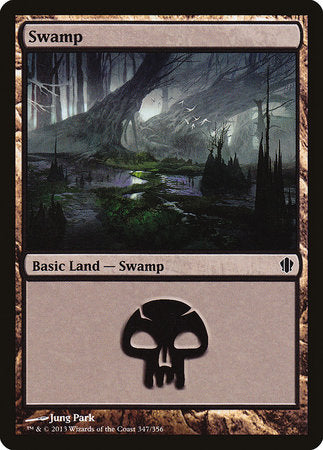 Swamp (347) [Commander 2013] | Magic Magpie