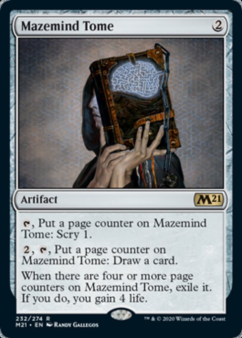 Mazemind Tome [Core Set 2021] | Magic Magpie