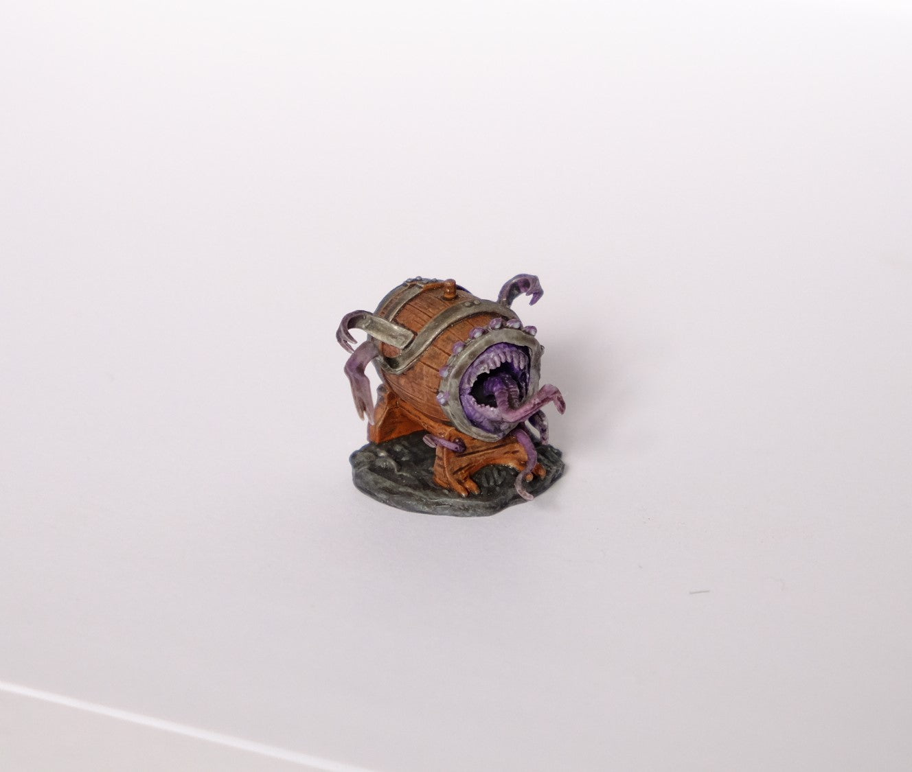 Painted Barrel Mimic for D&D | Magic Magpie