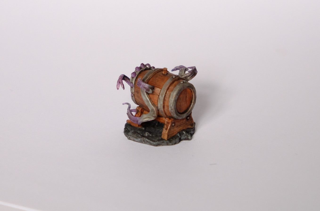 Painted Barrel Mimic for D&D | Magic Magpie