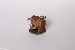 Painted Barrel Mimic for D&D | Magic Magpie