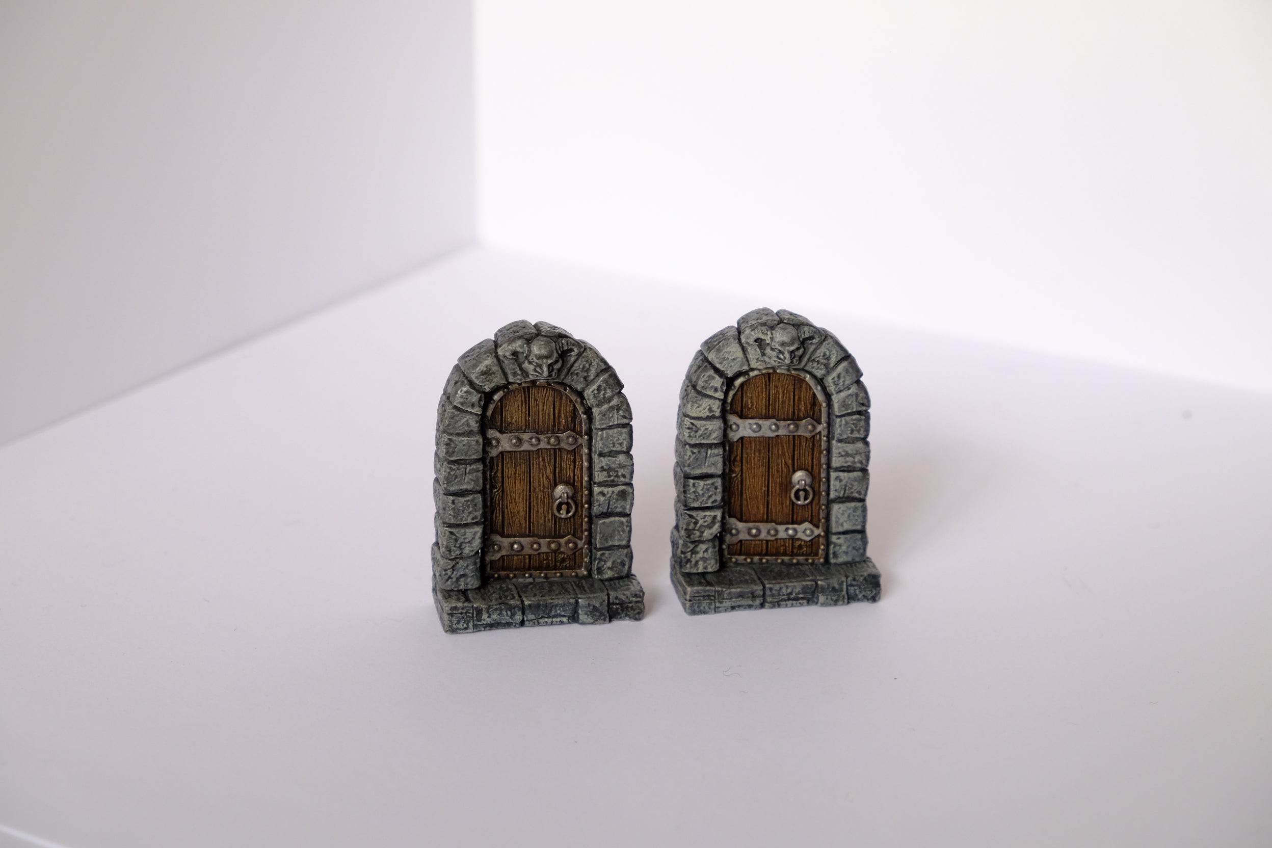 Painted Dungeon Doors for D&D | Magic Magpie