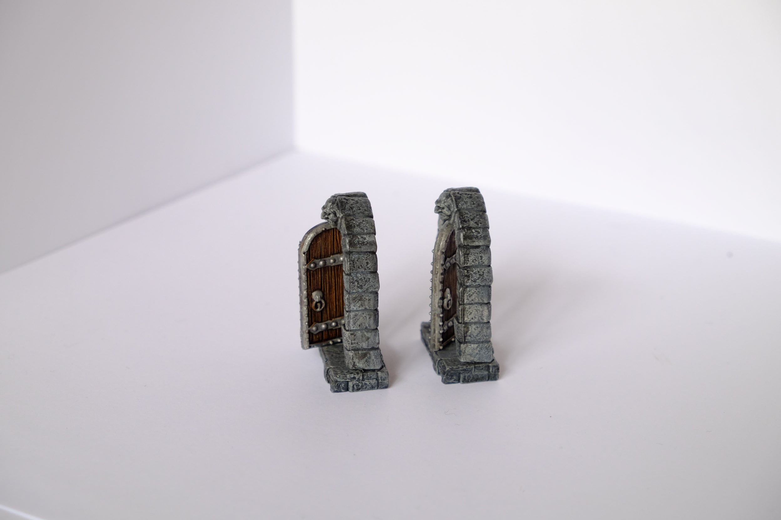Painted Dungeon Doors for D&D | Magic Magpie