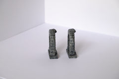 Painted Dungeon Doors for D&D | Magic Magpie