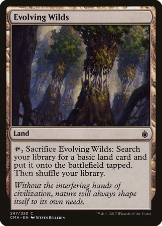 Evolving Wilds [Commander Anthology] | Magic Magpie