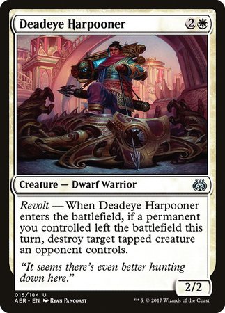 Deadeye Harpooner [Aether Revolt] | Magic Magpie