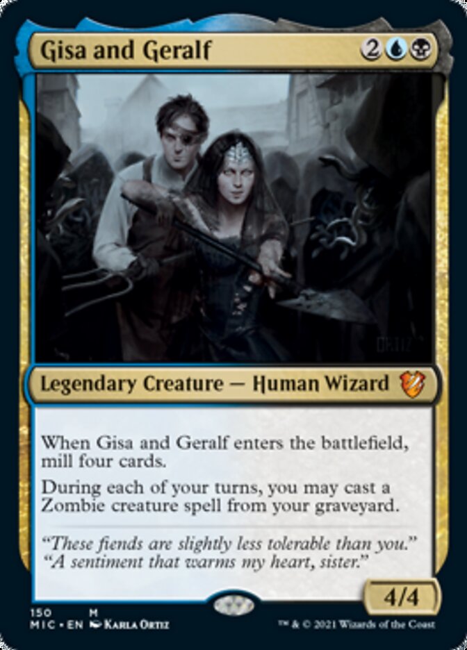 Gisa and Geralf [Innistrad: Midnight Hunt Commander] | Magic Magpie
