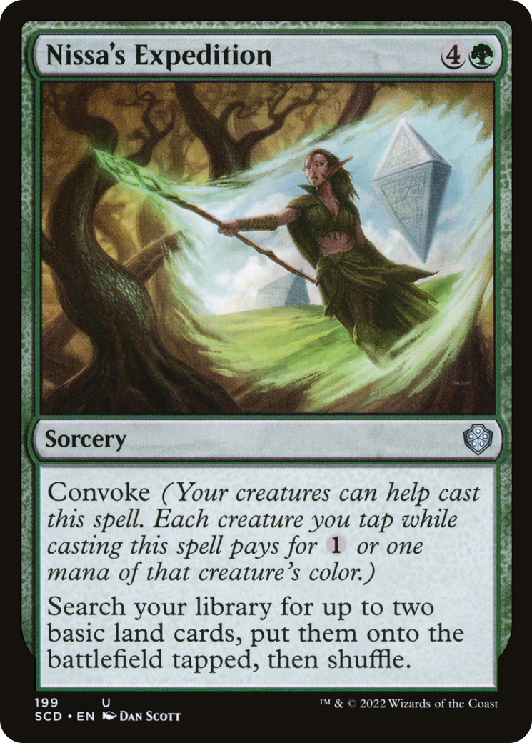 Nissa's Expedition [Starter Commander Decks] | Magic Magpie