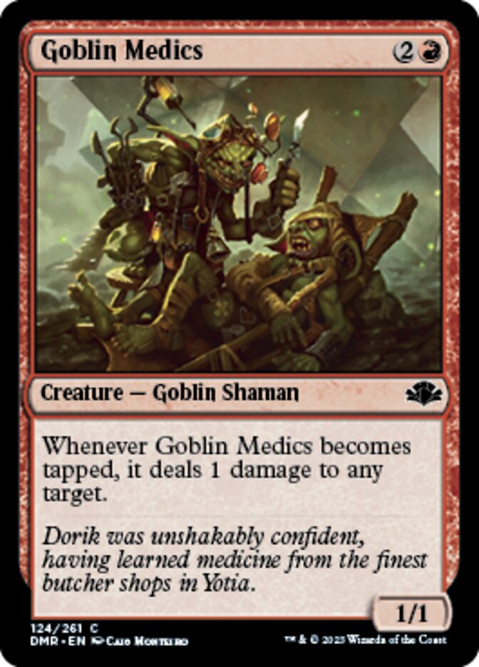 Goblin Medics [Dominaria Remastered] | Magic Magpie