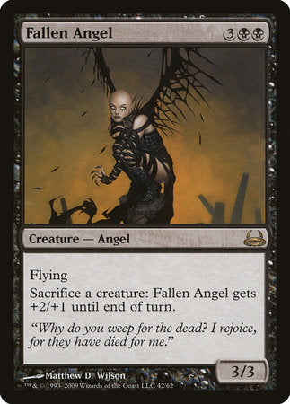 Fallen Angel [Duel Decks: Divine vs. Demonic] | Magic Magpie