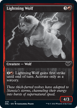 Lightning Wolf [Innistrad: Double Feature] | Magic Magpie
