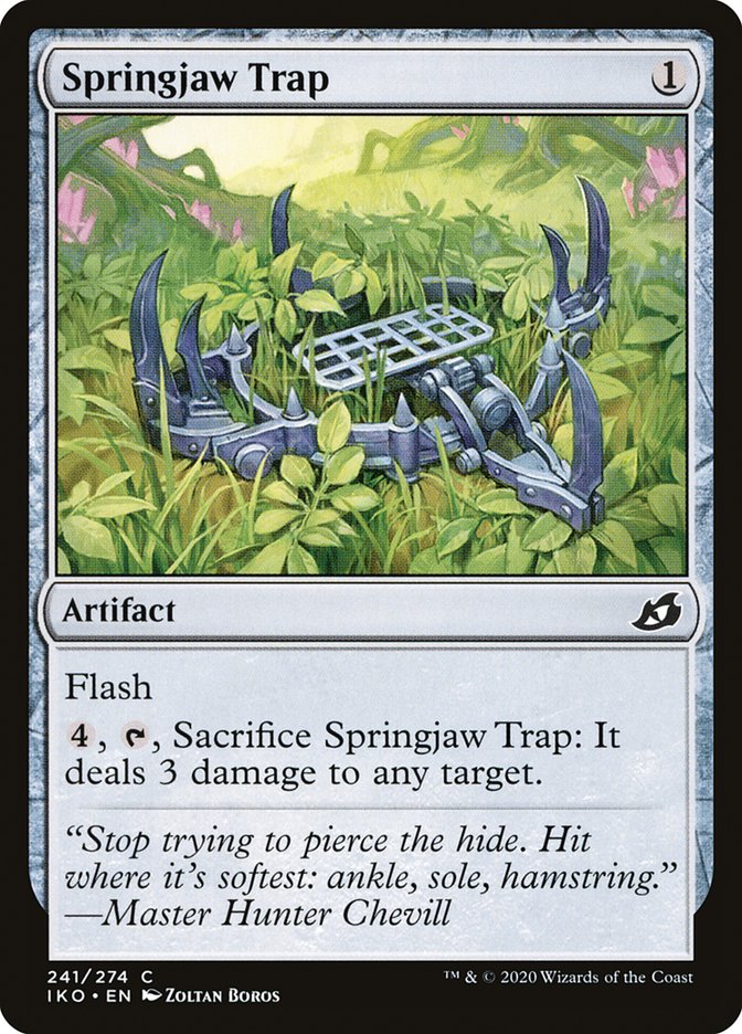 Springjaw Trap [Ikoria: Lair of Behemoths] | Magic Magpie