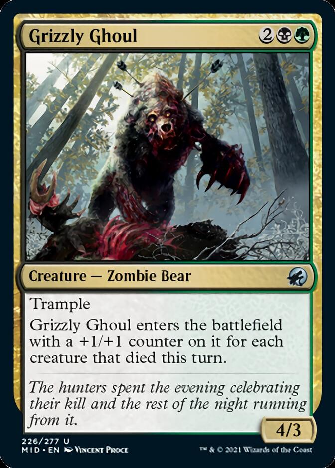 Grizzly Ghoul [Innistrad: Midnight Hunt] | Magic Magpie