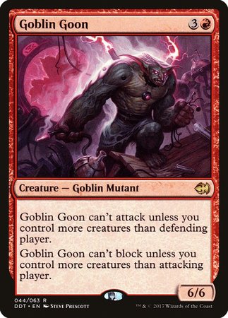 Goblin Goon [Duel Decks: Merfolk vs. Goblins] | Magic Magpie