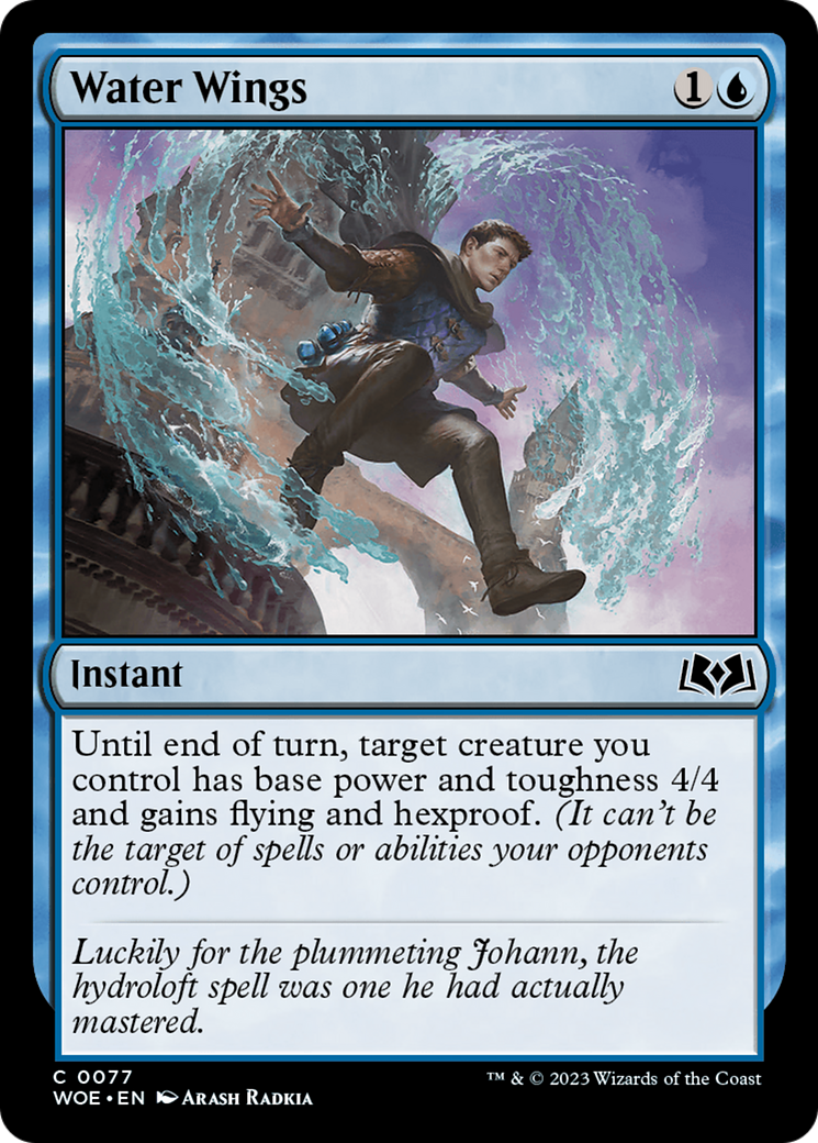 Water Wings [Wilds of Eldraine] | Magic Magpie