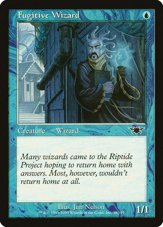 Fugitive Wizard [Legions] | Magic Magpie
