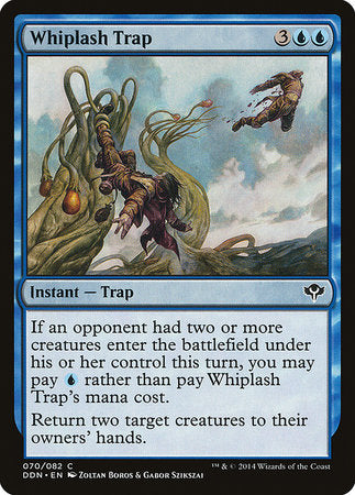 Whiplash Trap [Duel Decks: Speed vs. Cunning] | Magic Magpie