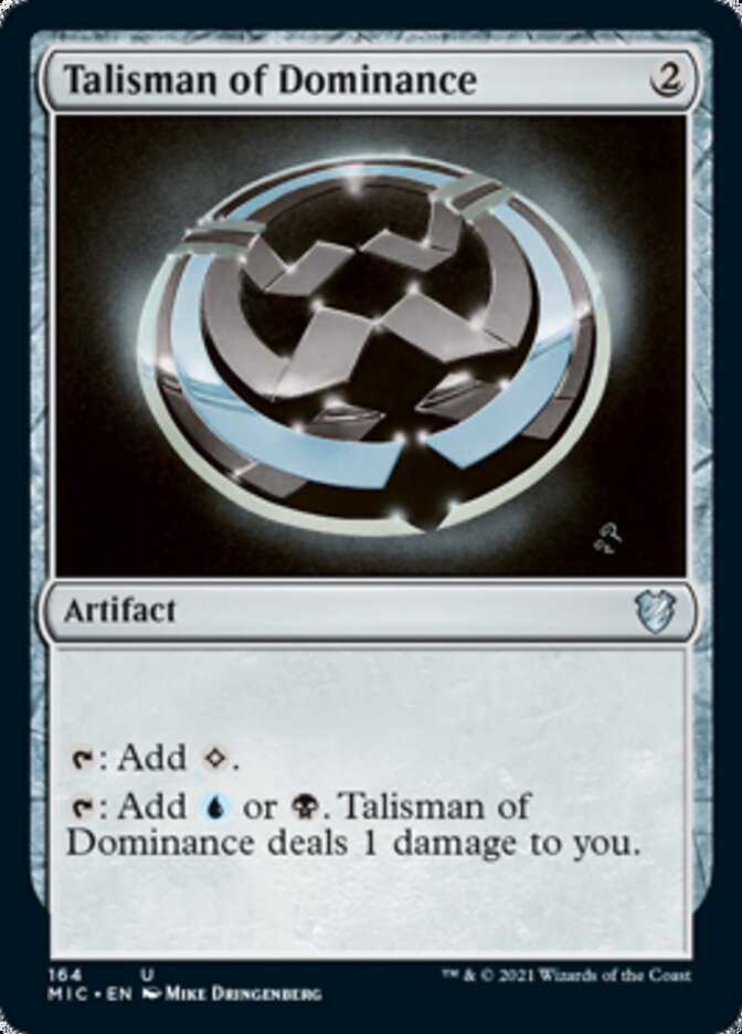 Talisman of Dominance [Innistrad: Midnight Hunt Commander] | Magic Magpie