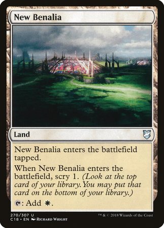 New Benalia [Commander 2018] | Magic Magpie