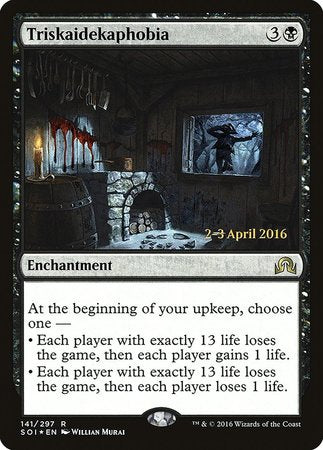 Triskaidekaphobia [Shadows over Innistrad Promos] | Magic Magpie