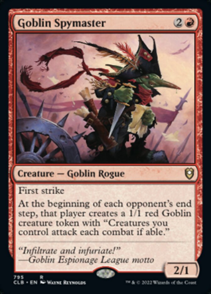 Goblin Spymaster [Commander Legends: Battle for Baldur's Gate] | Magic Magpie