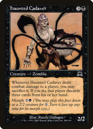 Haunted Cadaver [Onslaught] | Magic Magpie