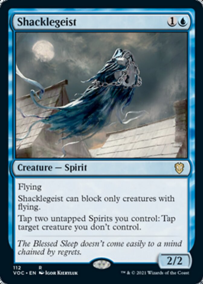 Shacklegeist [Innistrad: Crimson Vow Commander] | Magic Magpie