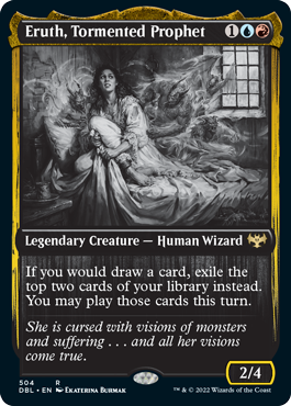 Eruth, Tormented Prophet [Innistrad: Double Feature] | Magic Magpie