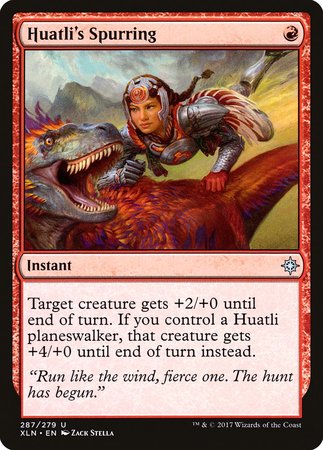 Huatli's Spurring [Ixalan] | Magic Magpie