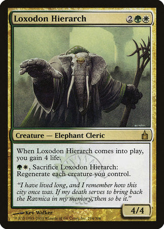 Loxodon Hierarch [Ravnica: City of Guilds] | Magic Magpie