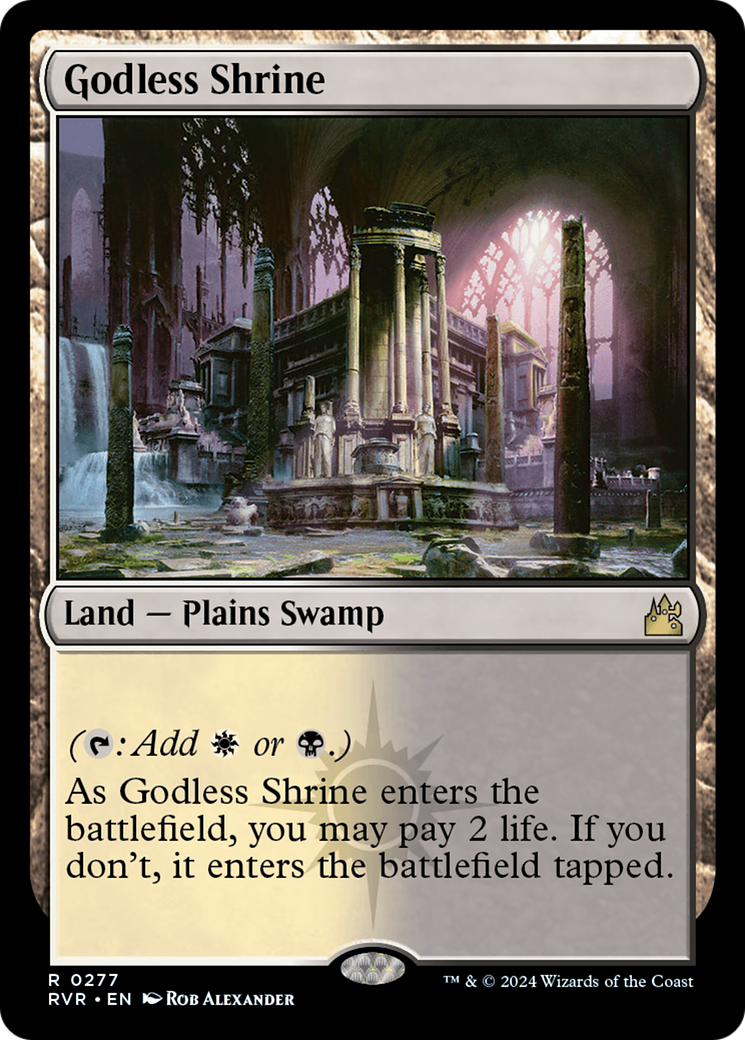 Godless Shrine [Ravnica Remastered] | Magic Magpie