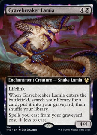 Gravebreaker Lamia (Extended Art) [Theros Beyond Death] | Magic Magpie