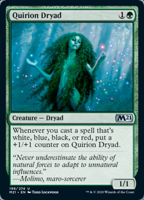 Quirion Dryad [Core Set 2021] | Magic Magpie