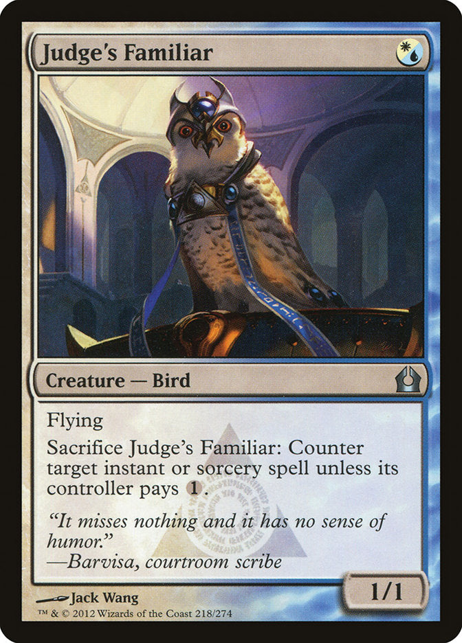 Judge's Familiar [Return to Ravnica] | Magic Magpie