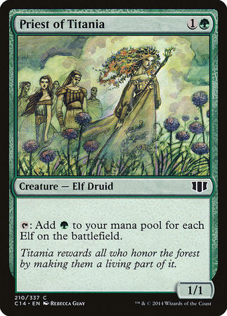 Priest of Titania [Commander 2014] | Magic Magpie