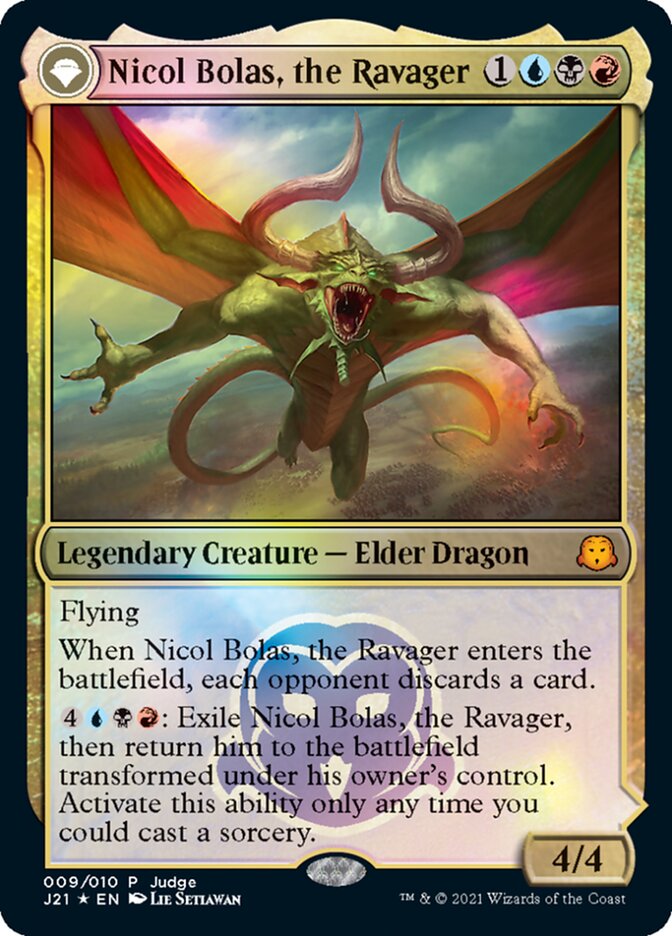 Nicol Bolas, the Ravager [Judge Gift Cards 2021] | Magic Magpie