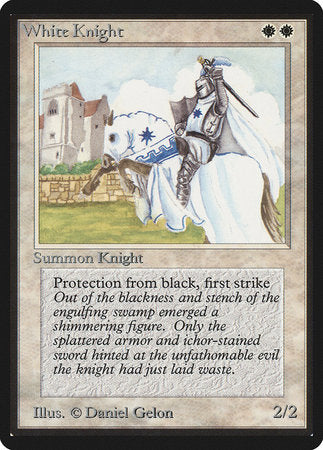 White Knight [Limited Edition Beta] | Magic Magpie