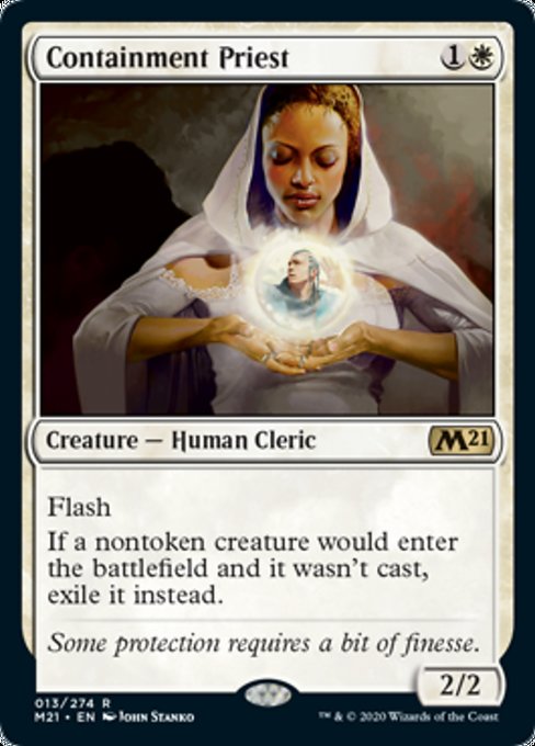 Containment Priest [Core Set 2021] | Magic Magpie