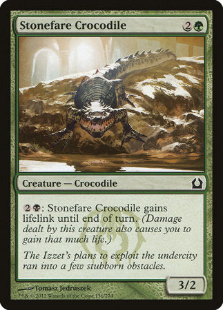 Stonefare Crocodile [Return to Ravnica] | Magic Magpie