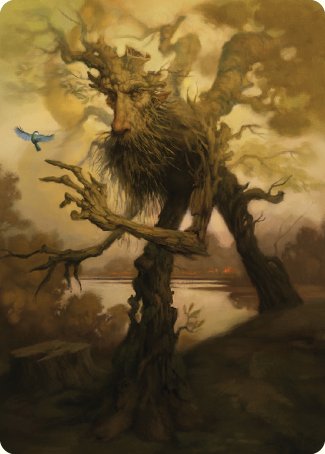 Treefolk Token Art Card [The Lord of the Rings: Tales of Middle-earth Art Series] | Magic Magpie