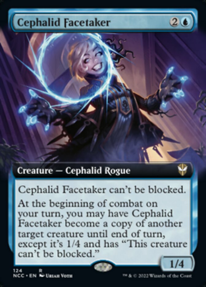 Cephalid Facetaker (Extended Art) [Streets of New Capenna Commander] | Magic Magpie