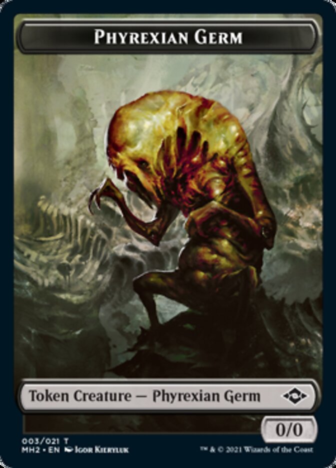 Phyrexian Germ Token // Treasure Token (#21) [Modern Horizons 2 Tokens] | Magic Magpie