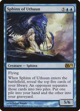 Sphinx of Uthuun [Magic 2012] | Magic Magpie