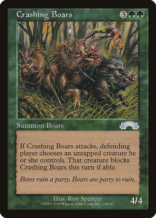 Crashing Boars [Exodus] | Magic Magpie