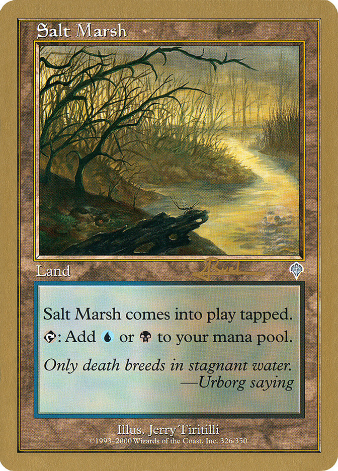 Salt Marsh (Antoine Ruel) [World Championship Decks 2001] | Magic Magpie