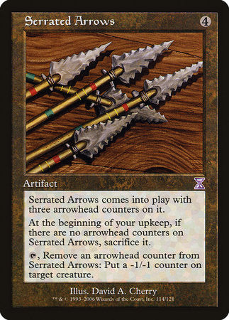 Serrated Arrows [Time Spiral Timeshifted] | Magic Magpie