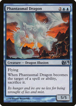 Phantasmal Dragon [Magic 2012] | Magic Magpie
